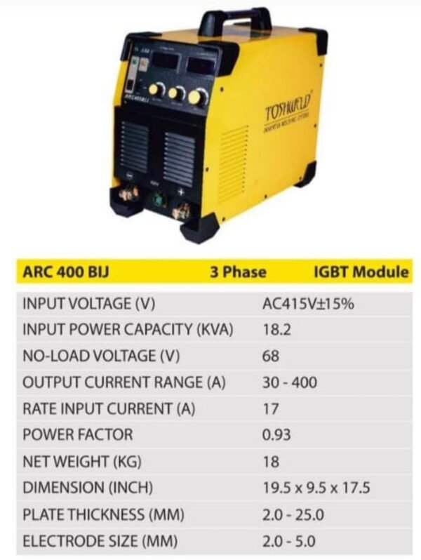 ARC 400 BIJ 3PH - Image 2