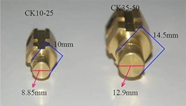 Connectors (Male & Female, 35-50) 4 pcs - Image 3